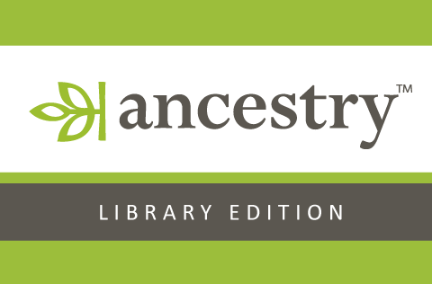 Ancestry library edition logo. 