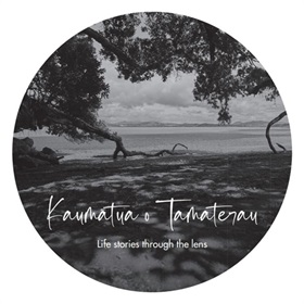 Book cover of Kaumātua o Tamaterau: Life stories through the lens by June Pitman and Claire Gordon.
