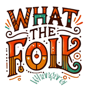 What the Folk Whangārei logo.