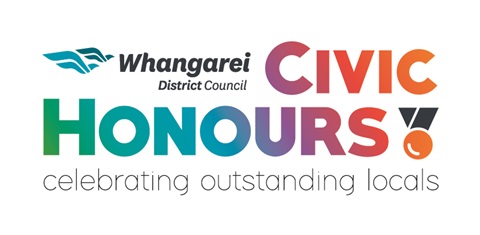 Whangarei District Council's Civic Honours logo. 