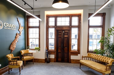 Interior of Old Municipal Building following restoration. 