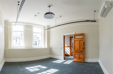 Interior of Old Municipal Building following restoration. 