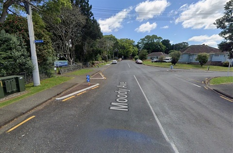 Google Street View image of Moody Avenue in Kensington. 