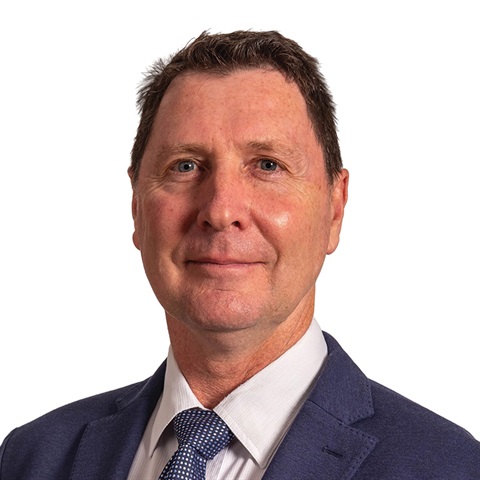 Photo of Simon Charles, Acting General Manager Waters. 