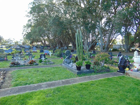 Onerahi Cemetery gravesites