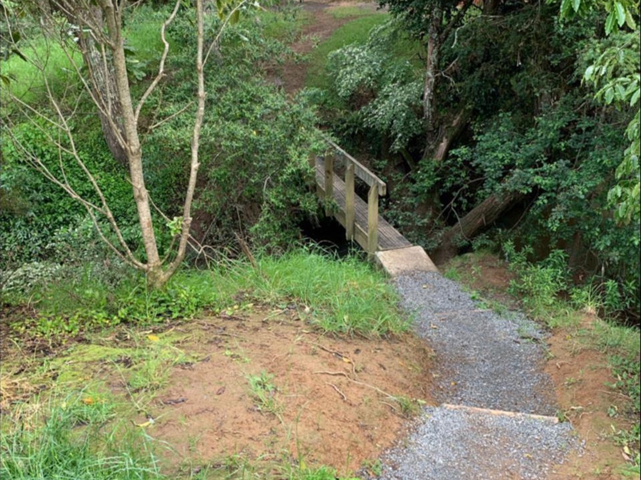 A picture of the Tikipunga Waitaua Bridge before the improvement project. 