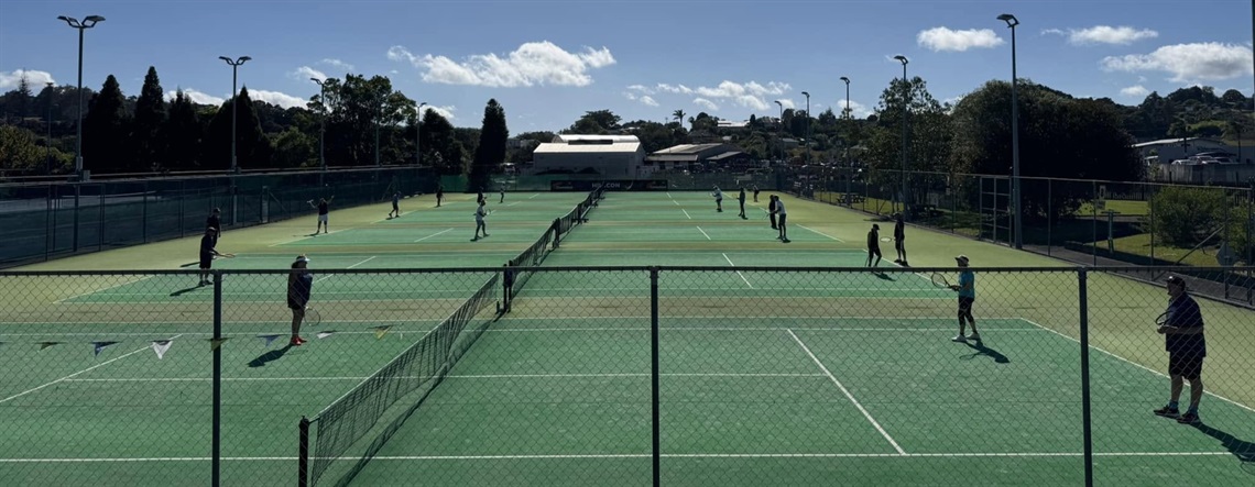 Whangarei Vets play in a friendly match
