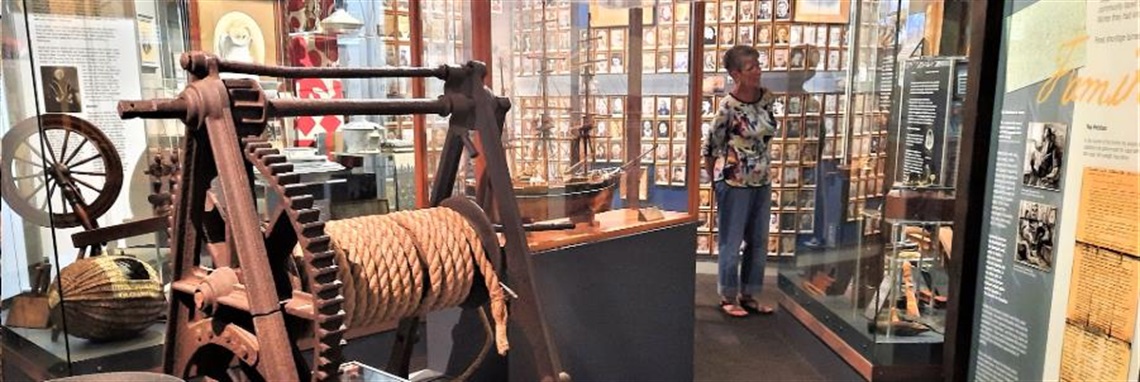 Image of the Waipu Museum interior. 