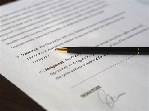 Image of a document for Official Information fees page.