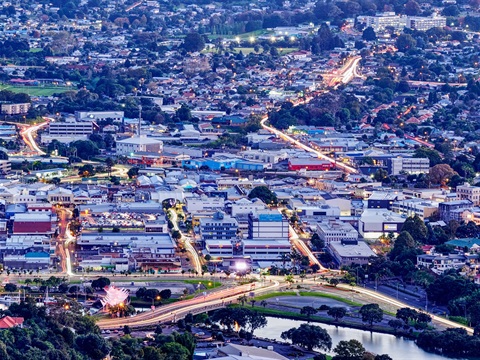 An aerial image of district for LIM fees page.