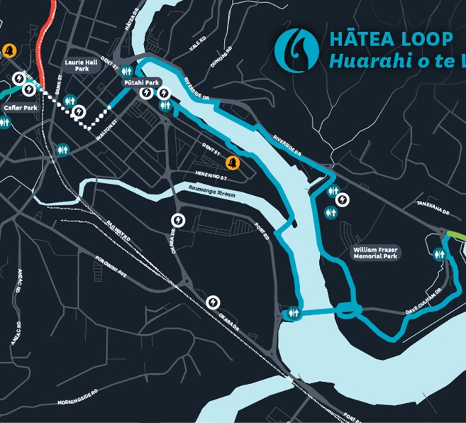 Hatea loop map. 