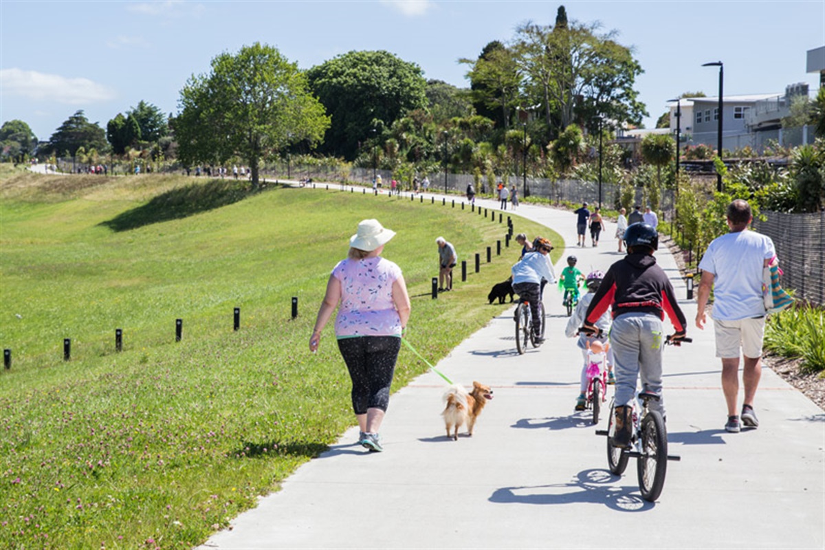 Cycling and shared paths network - Whangarei District Council