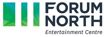 Forum North Entertainment Centre logo. 